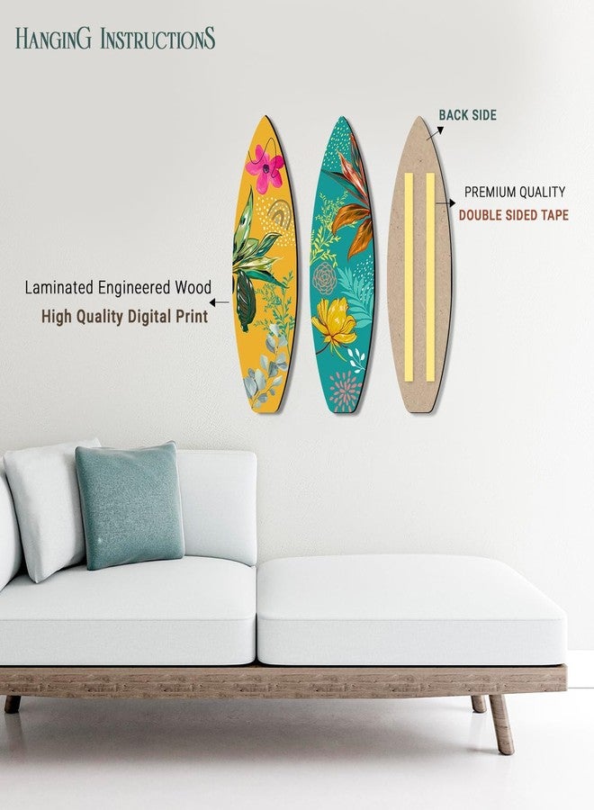 VASL™ Studio Modern Art Decorative Wall Art MDF Wooden Hanger for Living Room Bedroom | Wall Hangings for Home Decoration | Office Space | Gifting Purpose (2) - Image 4