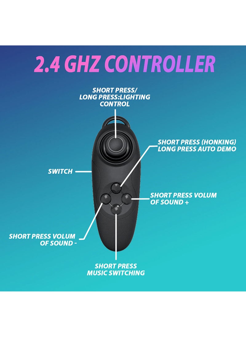 KIDWALA Remote Control Stunt Car Double Sided 360°Rotating 45°Drift, 4WD Remote Control Car for Boys - Image 4