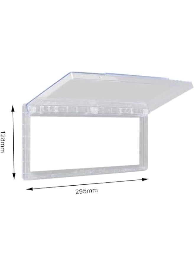 غطاء منفذ كهربائي ثلاثي مقاوم للماء، غطاء لوحة منفذ، غطاء مقاوم للعوامل الجوية، غطاء منفذ لتحسين المنزل وغرفة المعيشة، شفاف - Image 2