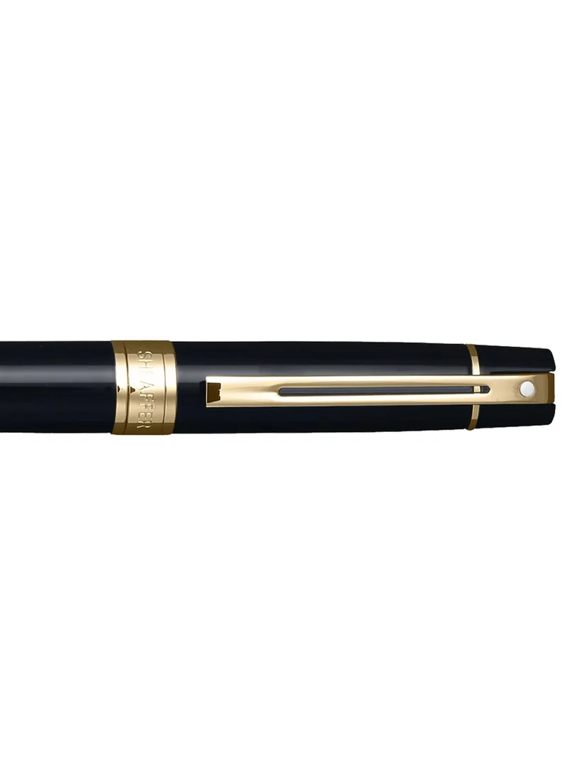 SHEAFFER Sheaffer® 300 9325 Glossy Black Ballpoint Pen With Gold-tone Trim