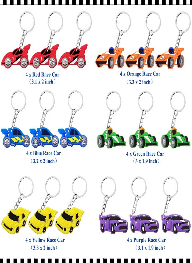 CiciBear 24 Pack Racing Cars Return Favors for Baby Shower, Let's Go Racing Theme Party, Start Your Engine Birthday - Image 2