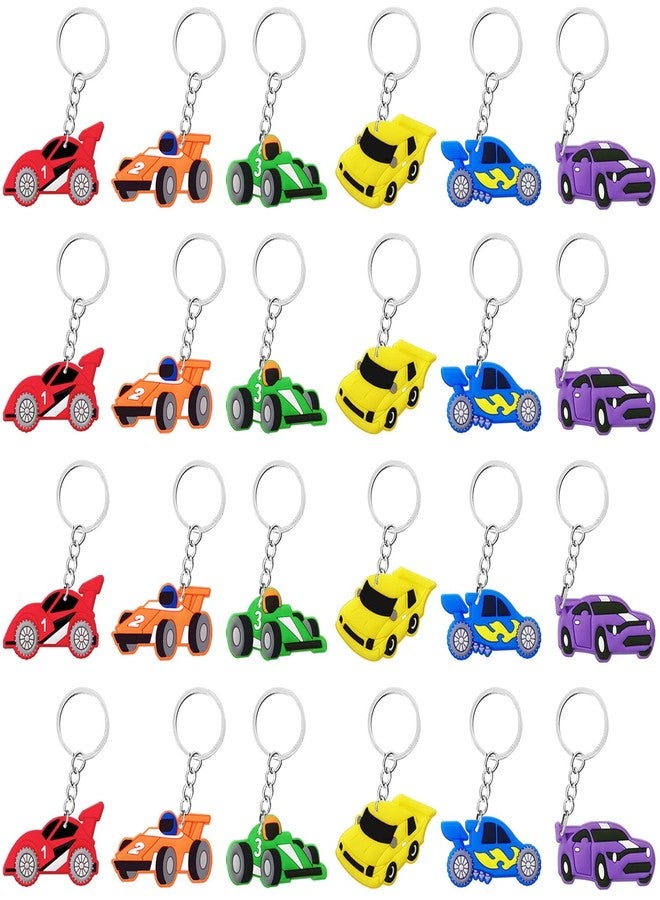 CiciBear 24 Pack Racing Cars Return Favors for Baby Shower, Let's Go Racing Theme Party, Start Your Engine Birthday - Image 1