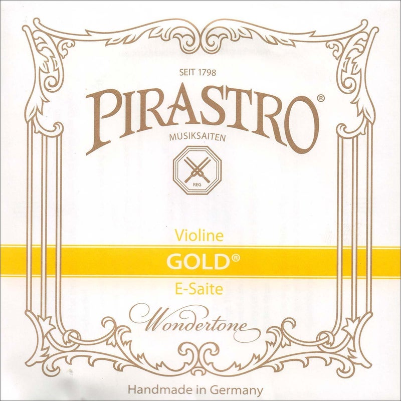 Pirastro Pirastro Gold Label 4/4 Violin E String - Medium - Steel - Ball End 
