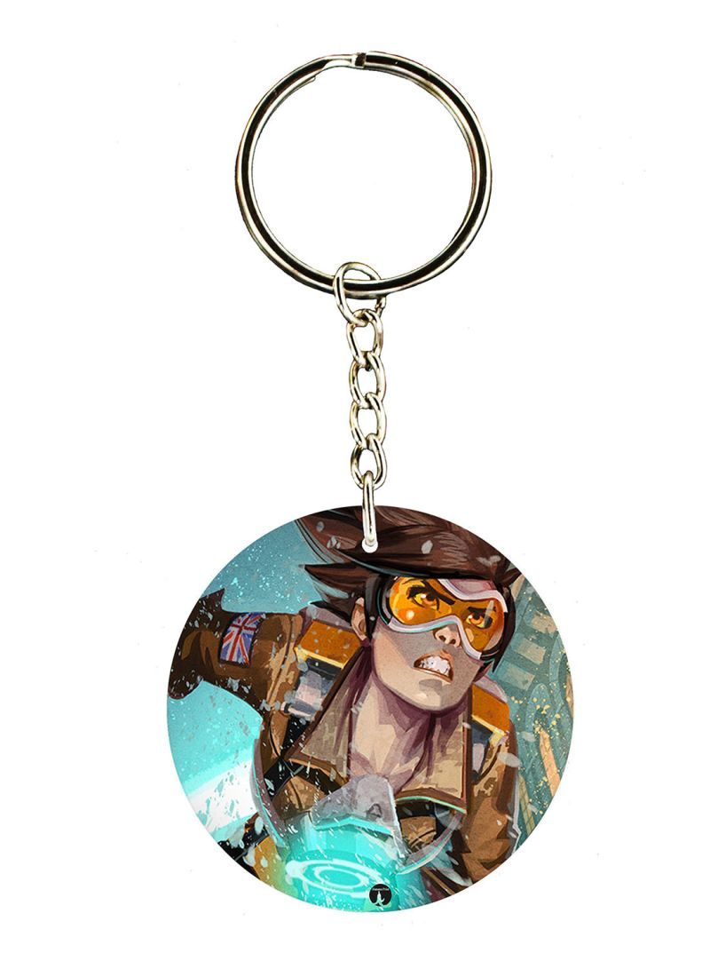 RKN Overwatch Double Side Printed Keychain