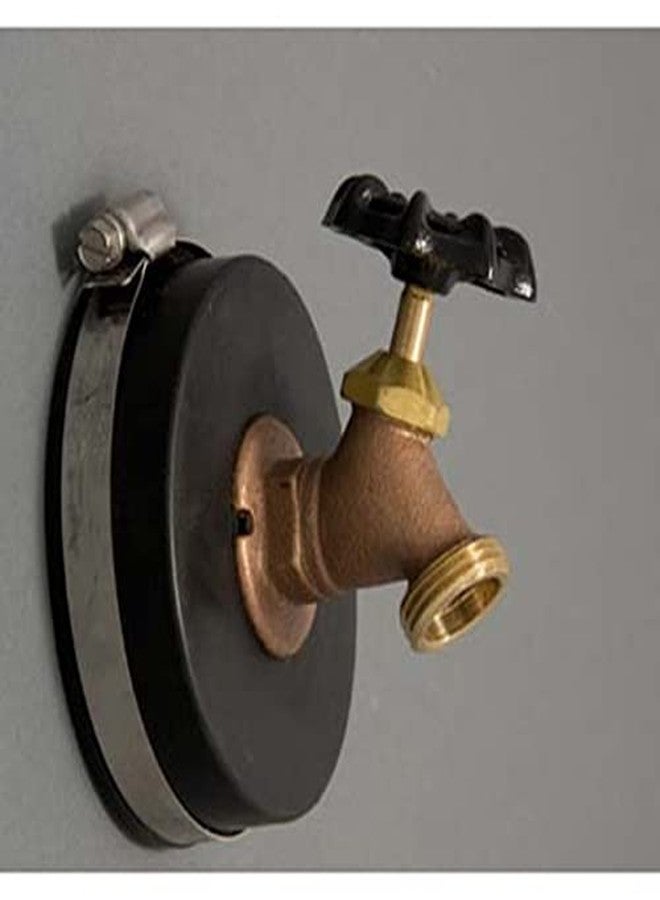 PROFLO PFETCHBK 2" Rubber Test Cap with Hose Bibb - N/A - Image 2