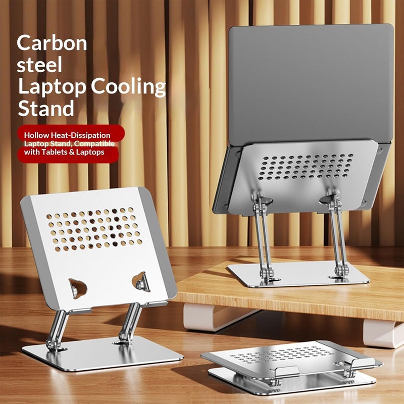 Portable Multifunctional Laptop Holder 360 Degree Rotatable Stand Phone Tablet Adjustable Stand Heat Dissipation Adjustable Bracket - Image 2