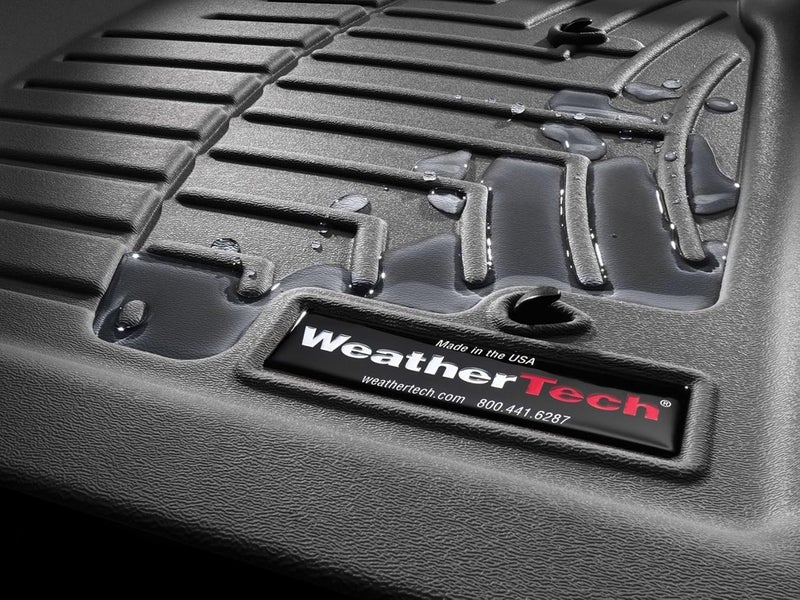 WeatherTech FloorLiner Set for 2021-2022 Hyundai Santa Fe Hybrid/Plug-in Hybrid - Black - Image 4