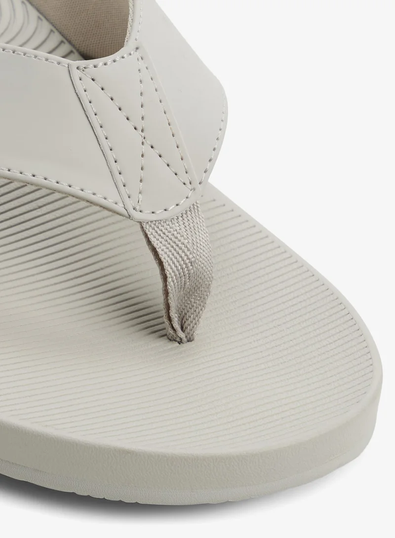 ALDO LIGHT GREY Thong Slides Filp Flops for Men | Best Price UAE