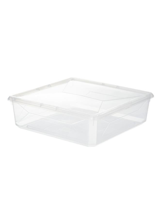 Five Simply Smart Simply+ Elegant and Durable Design Plastic Storage Box Clear 6.2 Liter