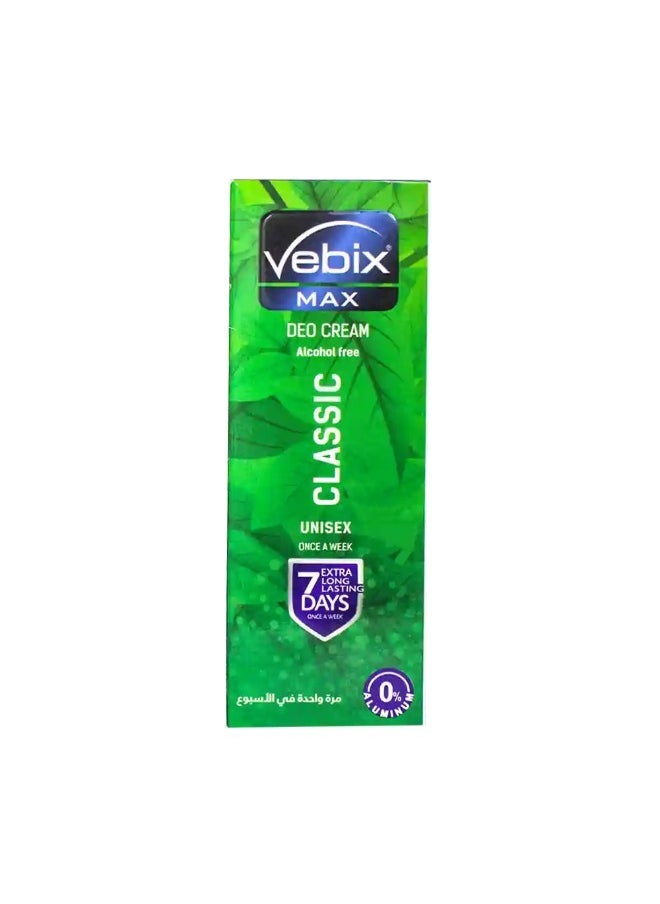 Vebix Max Classic Deo Cream 25ml 