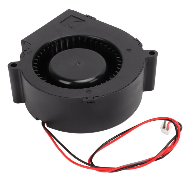 مروحة منتفخة DC12V 4500 دورة في الدقيقة 2.7 أمبير ملف من النحاس الأحمر - محامل كرويتين حياة خدمة 80000 ساعة مروحة تبريد لرواتر الشبكات ومخزون التحكم وتوحيد المصنع - Image 1