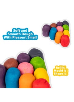 RATNA'S RATNA'S Super Dough 10 in 1 Kit. Soft & Smooth Dough Makes Molding Easy & Fun. 10 TUBS of Dough & 8 Big Superior Moulds(320 Grams Dough)  - Image 3
