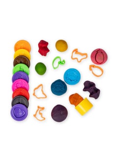 RATNA'S RATNA'S Super Dough 10 in 1 Kit. Soft & Smooth Dough Makes Molding Easy & Fun. 10 TUBS of Dough & 8 Big Superior Moulds(320 Grams Dough)  - Image 4