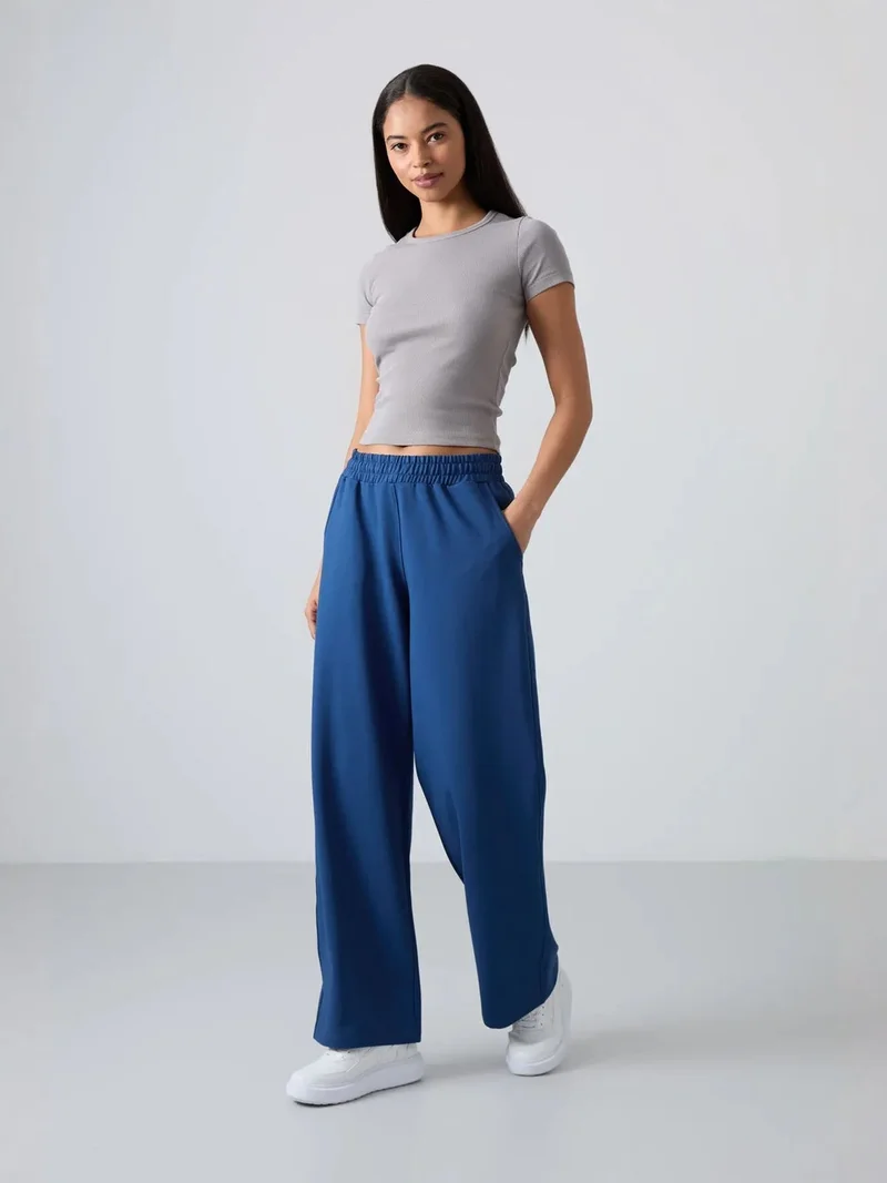 TOMMYLIFE TOMMY Wide-Leg Pull-On Sweatpants