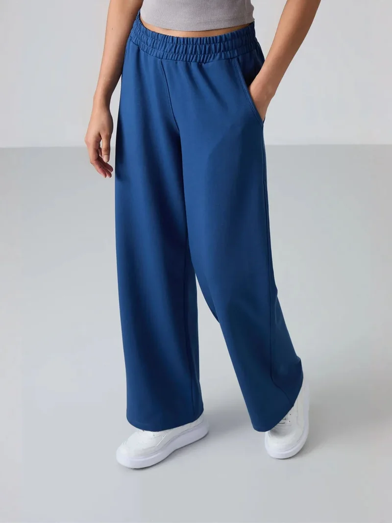 TOMMYLIFE TOMMY Wide-Leg Pull-On Sweatpants