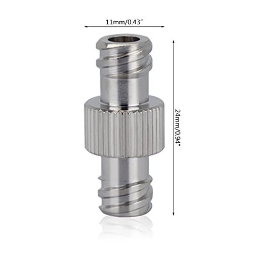 HYROOY Luer Lock Coupler Adapter Female to Female Fitting Connector with m Aperture Lock Hardware Connector Part Anti-Rust Stainless Steel - Image 5