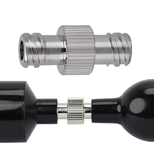HYROOY Luer Lock Coupler Adapter Female to Female Fitting Connector with m Aperture Lock Hardware Connector Part Anti-Rust Stainless Steel - Image 2