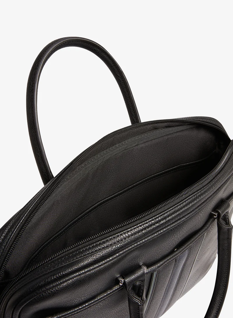 Ted Baker BLACK Kenriik Stripe Document Office Bag for Men | Best Price UAE