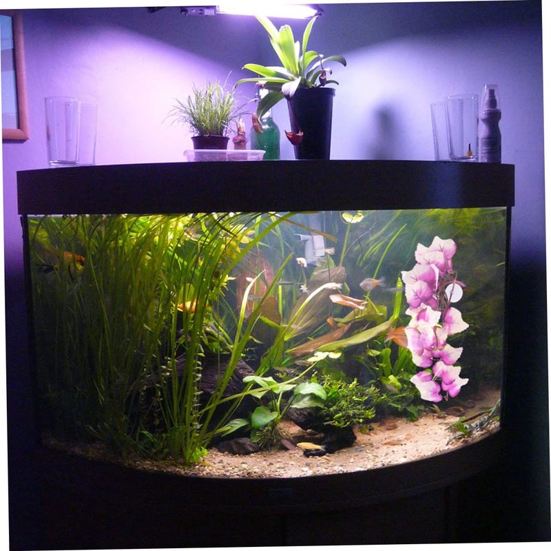 4 Pieces Artificial Reptile Plants for Terrarium Decor Lizard Habitat Climbing Support - Image 3