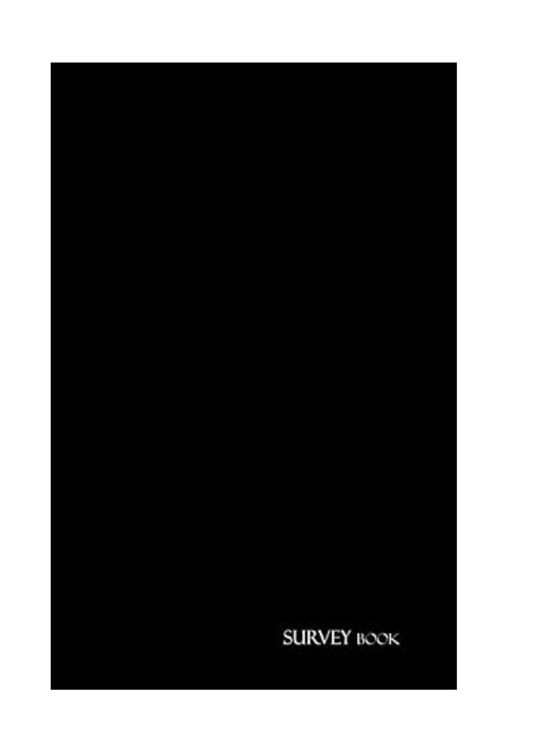 A5 Survey Book Black Color - Image 2