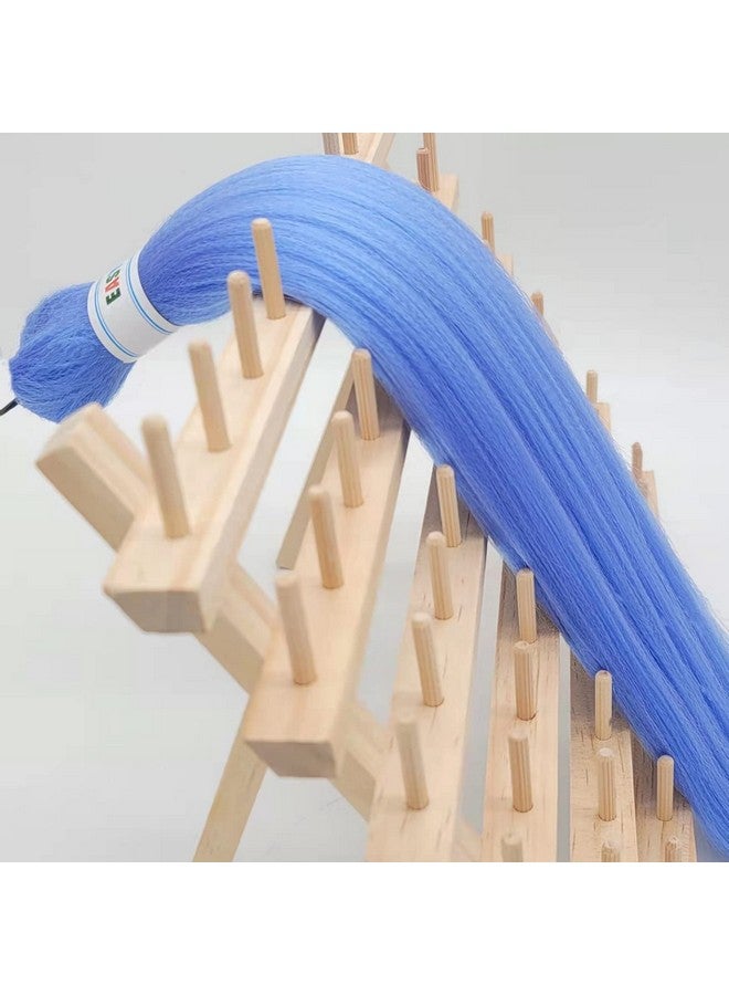 Leticia Baby Blue Braiding Hair Pre Stretched Kanekalon Prestretched Braiding Hair - Image 4