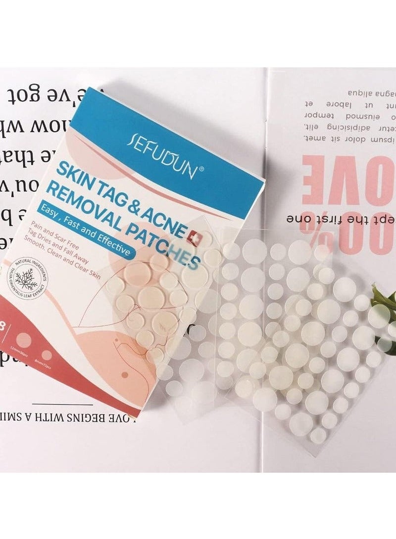 سيفودون إزالة حب الشباب التصحيح ، 108pcs تسمية الجلد إزالة حب الشباب إزالة حب الشباب امتصاص تغطية - عدوى غير مرئية غرواني مائي علاج العناية بالبشرة - Image 4