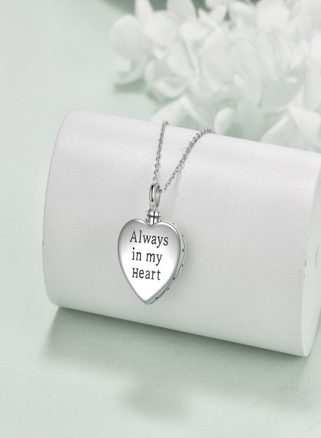 ONEFINITY Tree of Life Urn Necklaces for Ashes Sterling Silver Abalone Shell Tree of Life Locket Necklace That Holds Pictures Heart Cremation Jewelry for Ashes Memory Jewelry for Women Men - Image 4