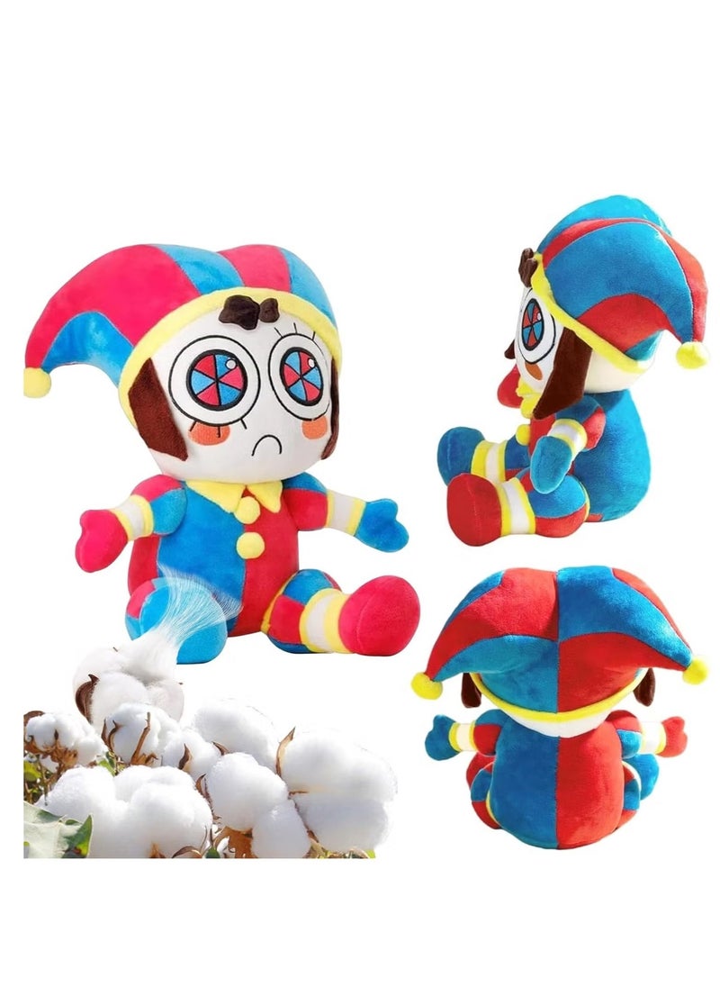 Ailily 2 Pack The Amazing Digital Circus Plush Pomni and Jax Plushies Toy for TV Fans Gift Cute Stuffed Figure Doll for Kids Adults and Youth Fans  - Image 2