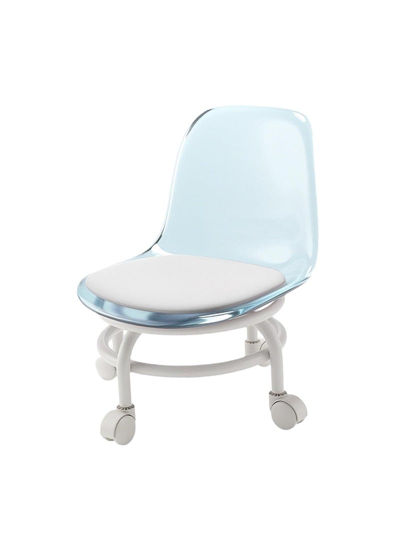 Drumstone - Drumstone (Exclusively 𝟭𝟬+𝟱 Year Warranty) 360° Swivel Mini Rolling Stool with Wheels for Garage & Workshop, Low-Height Roller Seat with Heavy-Duty Build for Easy & Comfort - Image 1