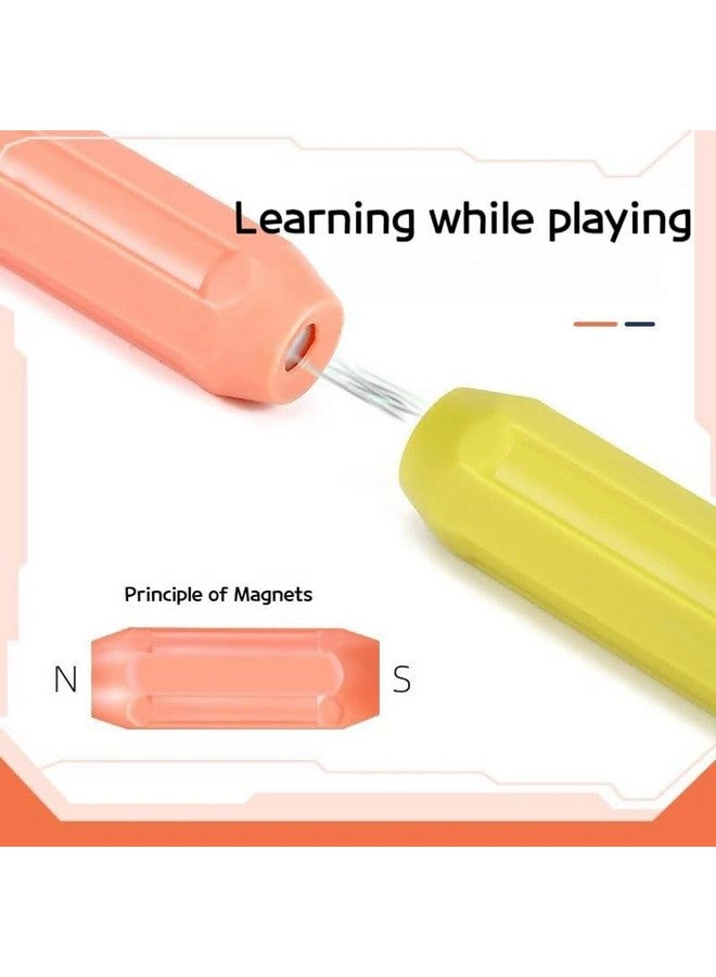 كيديتوس لعبة مكعبات بناء عصي مغناطيسية من Kiditos DIY للأطفال، مجموعة كرات وقضبان مغناطيسية ثلاثية الأبعاد، ألعاب تعليمية مونتيسوري للأطفال بعمر 3 سنوات فما فوق (84 قطعة)، متعددة الألوان - Image 2