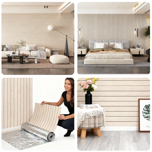 NAMAII 3D Wall Panels Peel and Stick – 15.74"x118" PVC Faux Wood Grain Texture, Self Adhesive Waterproof Wall Covering, DIY Accent Wall, Sofa Background Backsplash & Modern Home Decor, Covers 12.9 sq.ft - Image 4