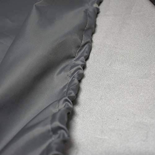 Mini Lustrous Rowing Machine Cover, Fitness Equipment Covers Protective Cover Dustproof Waterproof Cover and Water-Resistant Stationary Fitness Fabric for Indoor Or Outdoor Use, Gray - Image 4