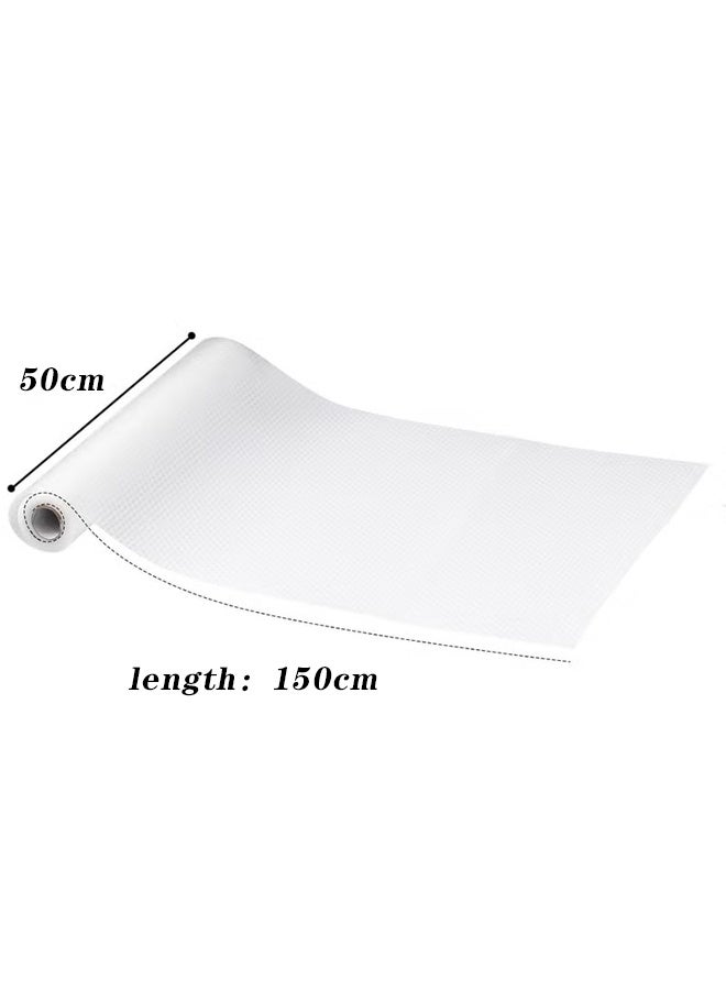 Shelf Liners for Kitchen Cabinets 50cm*150cm Non Adhesive Cabinet Drawer Liner Non Slip Refrigerator Liners for Shelves Washable Cupboard Liner for Dresser Bathroom - Image 5