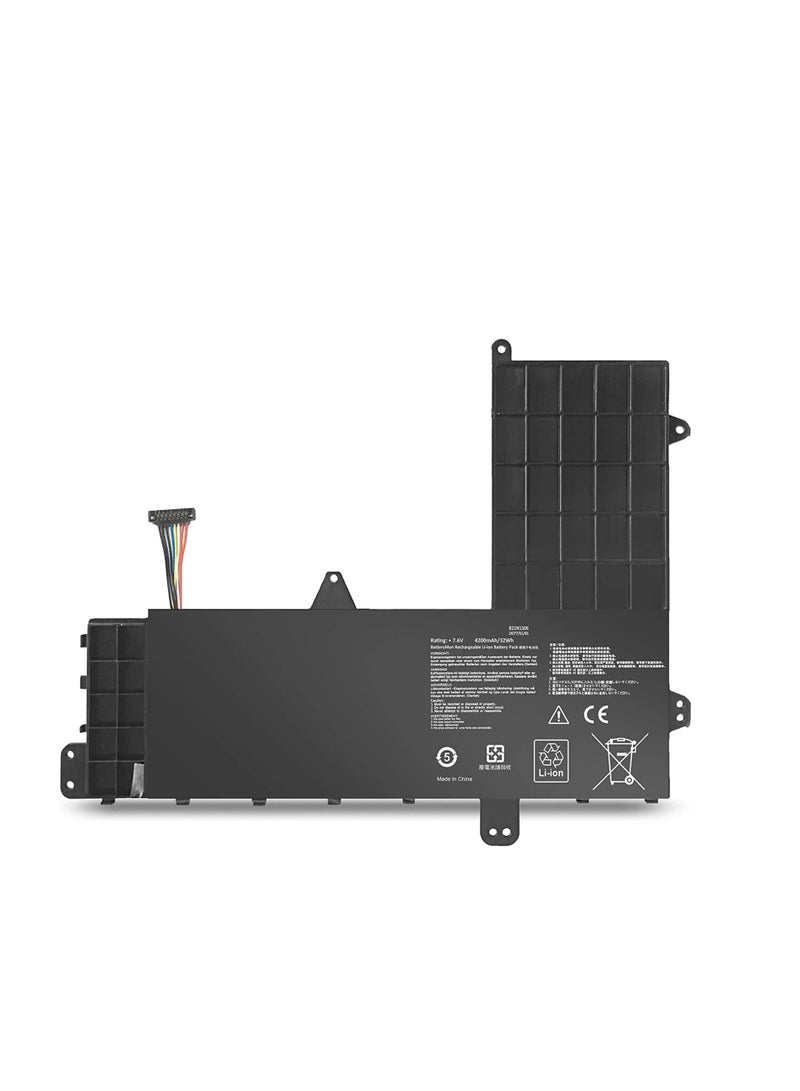 Terabyte Laptop Battery Compatible 7.6V 32Wh B21N1506 0B200-01430600 Laptop Battery Compatible for Asus Eeebook E502S E502SA E502MA E502MA-XX0078T E502MA-XX0079B - Image 1