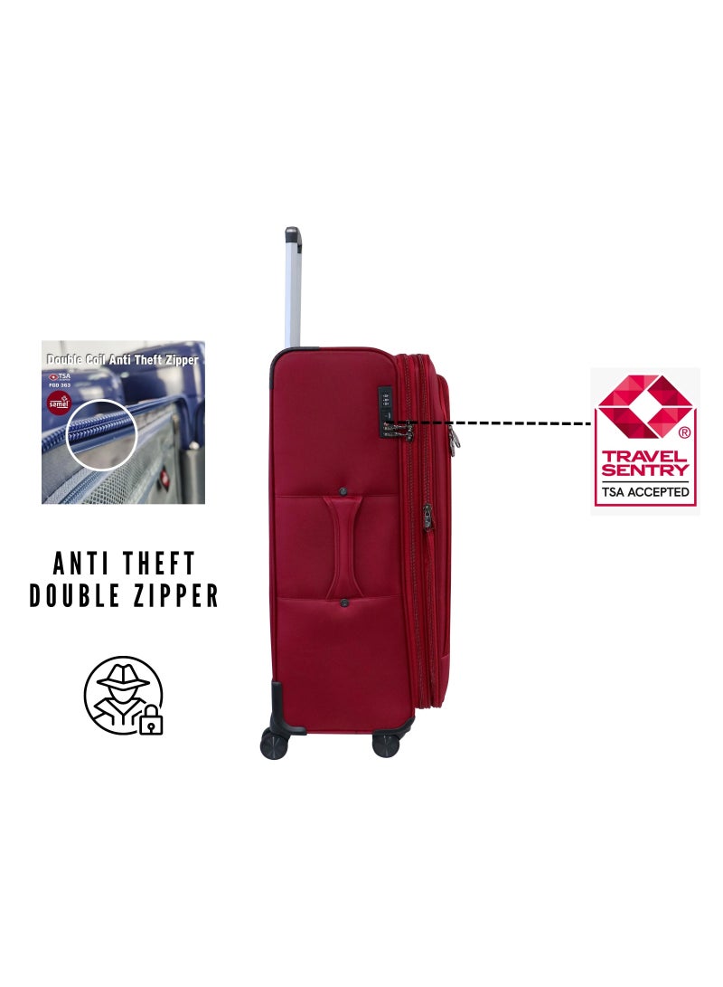 Softside Luggage Uster Collection Set of 3 - Image 4
