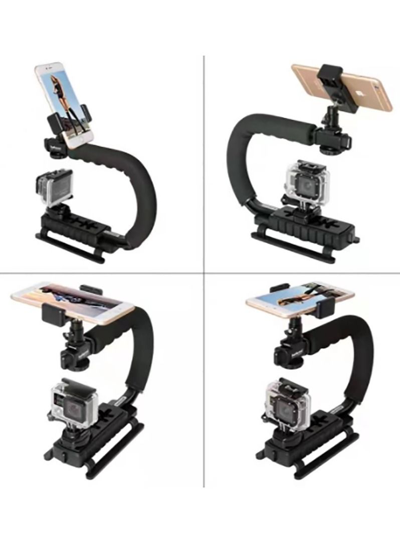 Contex AY-49U Tripod Set with LED Light Microphone Video Recording Kit - Image 4