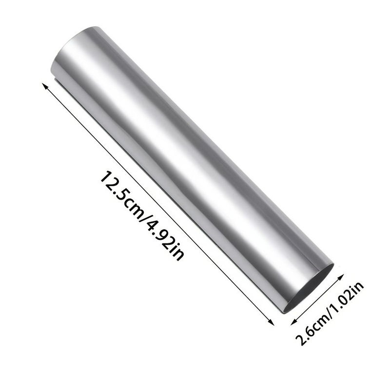 12pcs Flat Mouth Straight Danish Pipe Non Stick Stainless Steel Waffle Roll Cream Cylindrical Pancake Making Tool for Traditional Dessert Bread Baking - Image 4