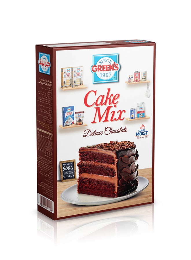 Green's Cake Mix Chocolate 500g - Image 1