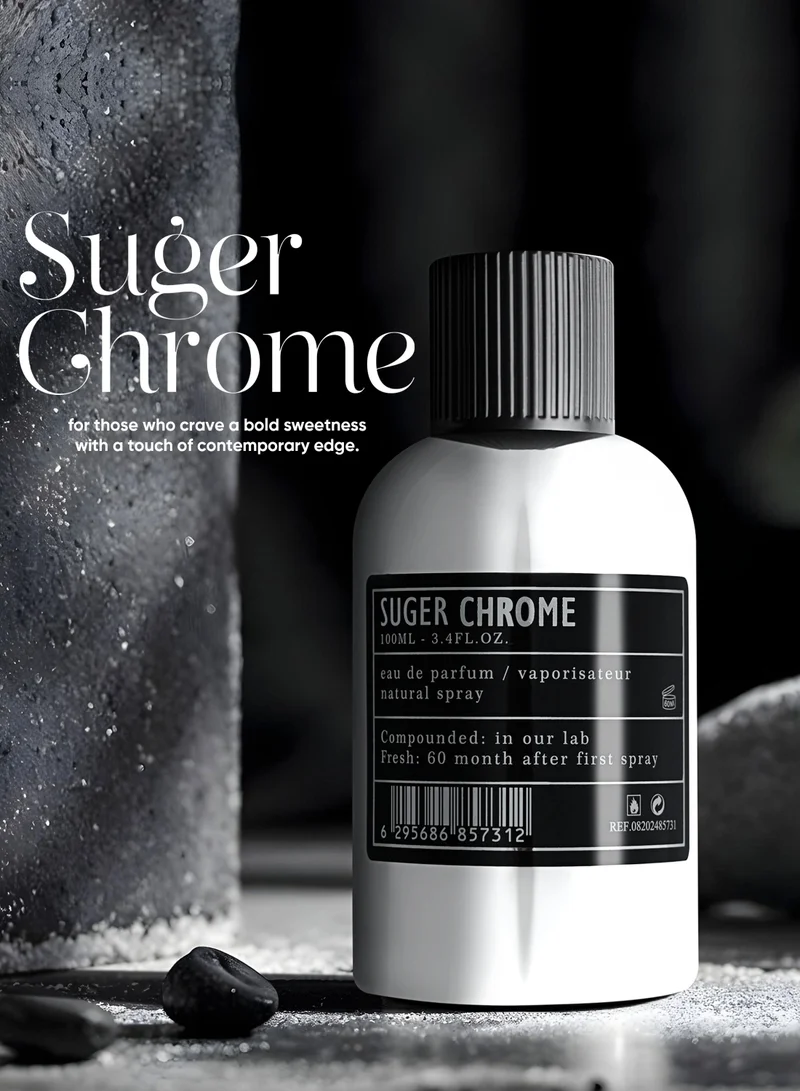 AMD Perfumes Aro Fac Suger Chrome By AMD Perfumes Men and Women Fragrance EDP 100ml
