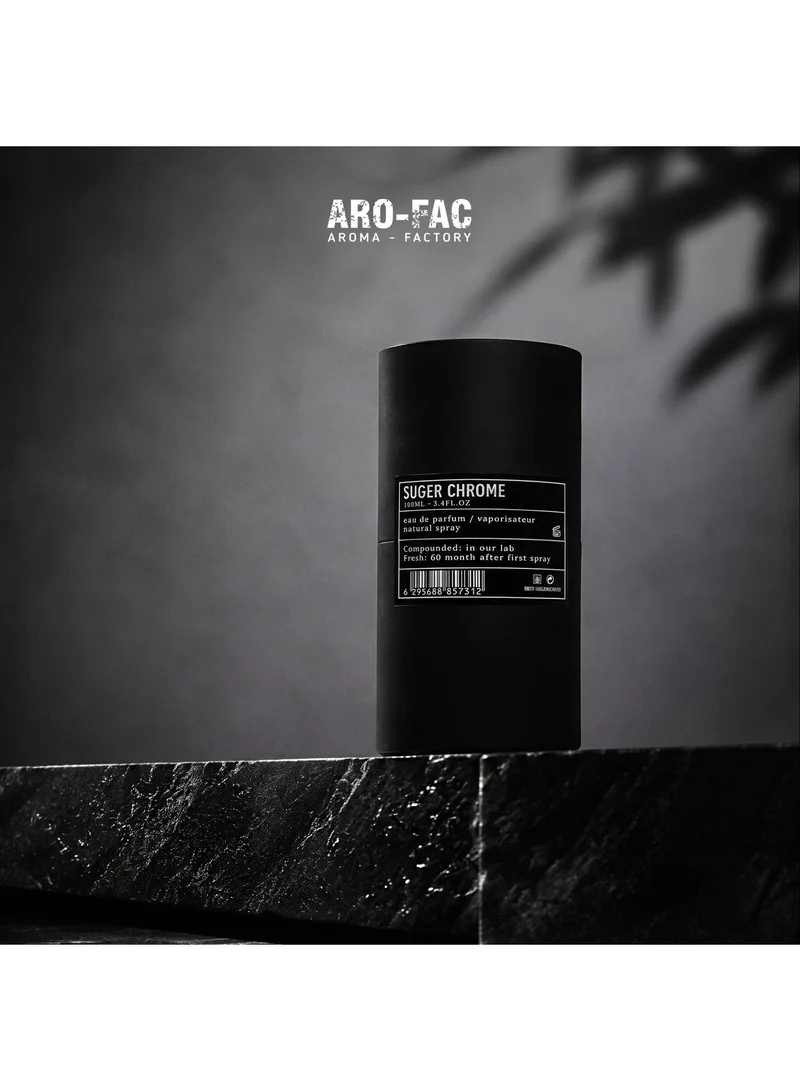 AMD Perfumes  Aro Fac Suger Chrome By AMD Perfumes Men and Women Fragrance EDP 100ml  | Best Price UAE