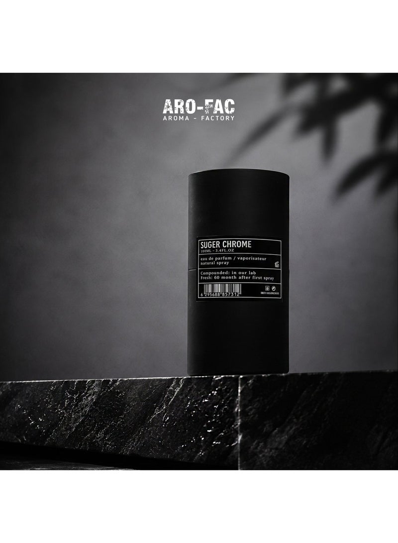 AMD Perfumes Aro Fac Suger Chrome By AMD Perfumes Men and Women Fragrance EDP 100ml - Image 5