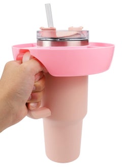 40oz Snack Bowl for Stanley Cup, Reusable Snack Ring Compatible, Tumbler with Handle,  Water Bottle Accessories with Long Silione, Pink - pzsku/ZBB3E39E066D405691C17Z/45/_/1726213506/590442e8-d0a8-4c46-8743-ff919d4f5999