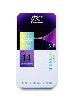 JK LCD screen for Apple iPhone 14 black  - Image 1