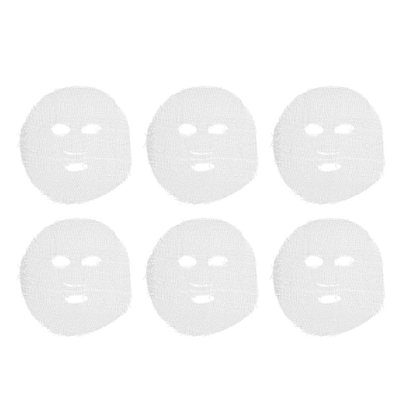 100pcs Precut Gauze Facial Mask Strong Water Absorption Disposable DIY Face Mask Sheets for Salon - Image 5