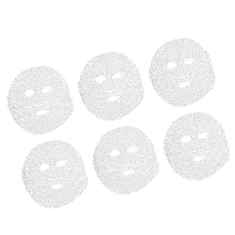 100pcs Precut Gauze Facial Mask Strong Water Absorption Disposable DIY Face Mask Sheets for Salon - Image 4