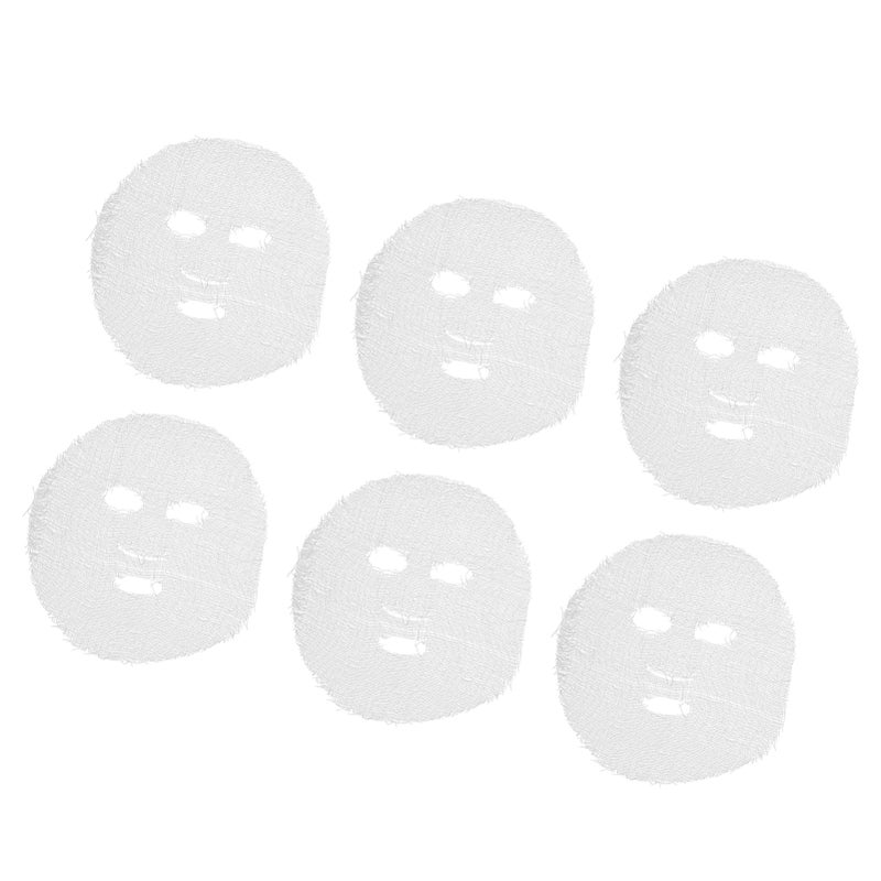 100pcs Precut Gauze Facial Mask Strong Water Absorption Disposable DIY Face Mask Sheets for Salon - Image 3