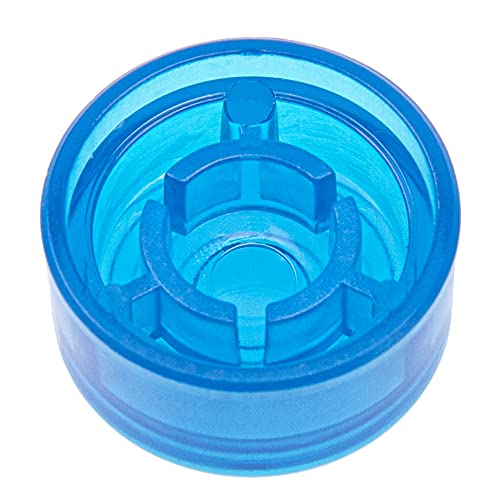 Yootones 15Pcs Yootones Guitar Effect Footswitch Topper,Foot Nail Cap Pedal Topper Compatible with Protection Cap Make Effect Footboard More Efficient Anti-Slip Surface (Light blue) - Image 2
