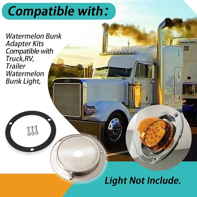 XTPTFABS Watermelon Bunk Adapter Kit - 304 High Grade Polished Stainless Steel - Image 2