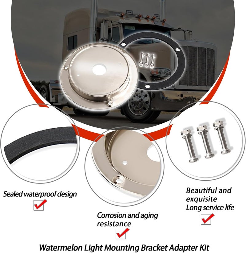 XTPTFABS Watermelon Bunk Adapter Kit - 304 High Grade Polished Stainless Steel - Image 5