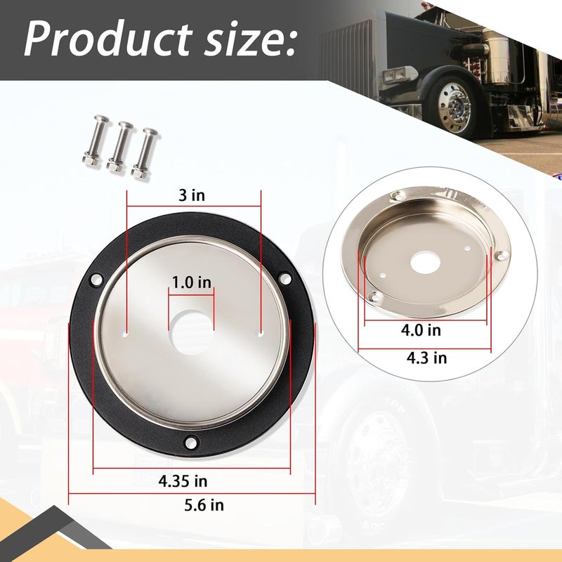 XTPTFABS Watermelon Bunk Adapter Kit - 304 High Grade Polished Stainless Steel - Image 3